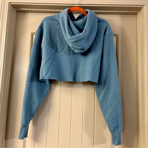 Authentic Champion Crop Top Hoodie - Picture 3 of 4